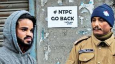'NTPC go back': Angry Joshimath residents put up posters in town