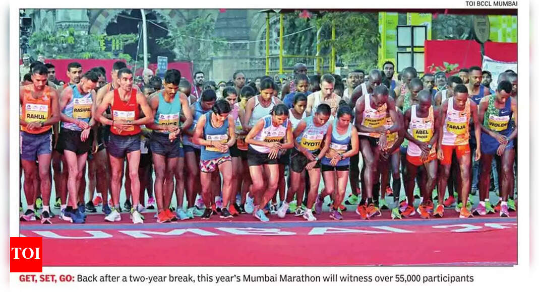 Tata Mumbai Marathon Hit the ground running More sports News Times