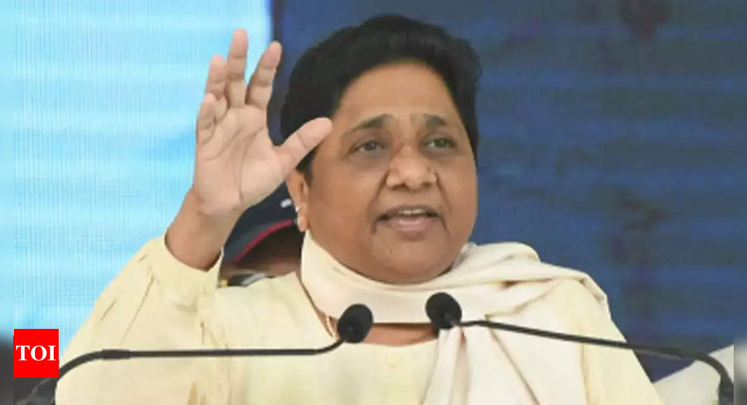BSP will contest Lok Sabha, other UP elections all alone: Mayawati | Lucknow News