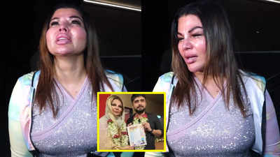 Rakhi Sawant cries inconsolably after Adil Khan Durrani denies getting married to her; trolls say 'Roz naya natak hai iska'
