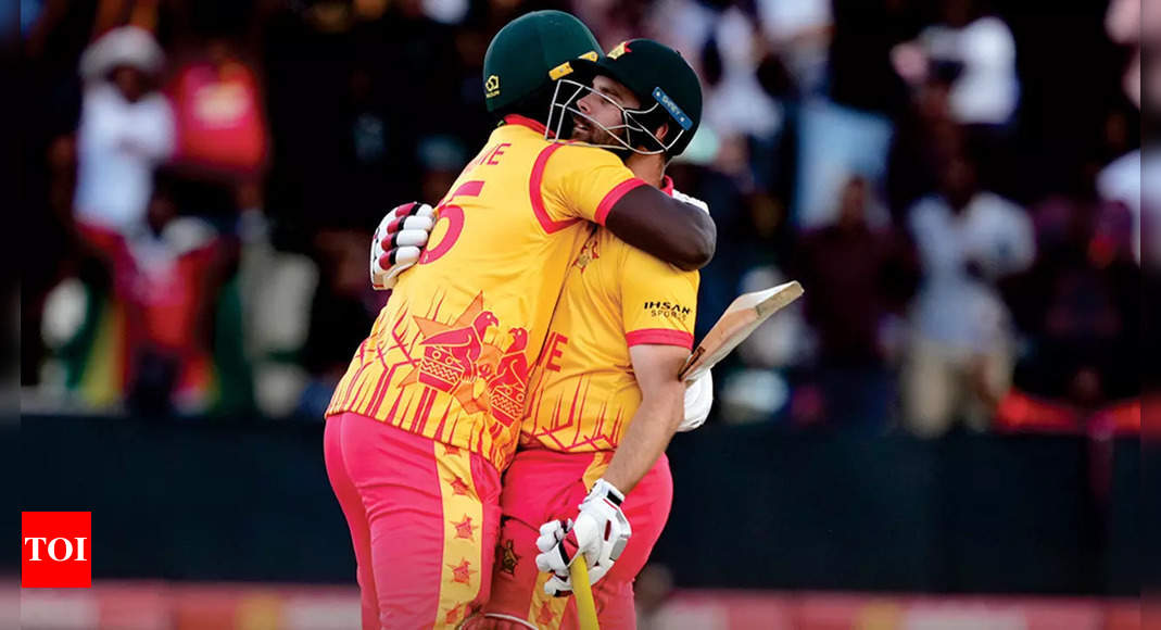 3rd T20I: Whirlwind Burl knock wins series for Zimbabwe over Ireland | Cricket News – Times of India