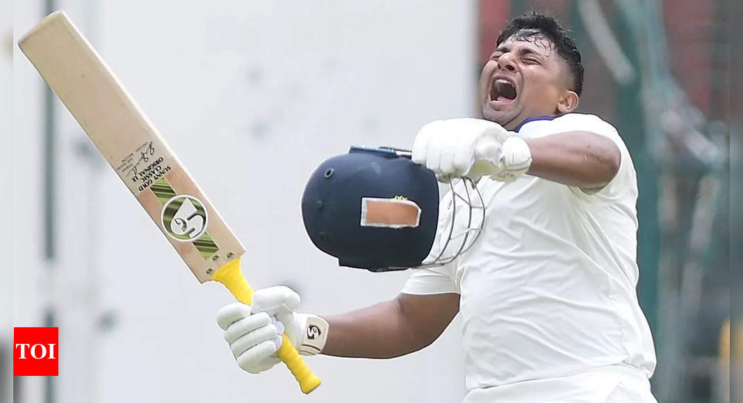 I was told I’ll get my chance in Bangladesh: Sarfaraz Khan | Cricket News – Times of India