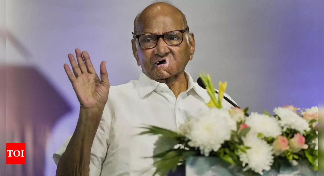 Opposition should take collective decision: Pawar on EC’s remote voting machine proposal | India News – Times of India