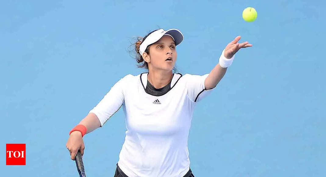 Tennis has shaped my personality: Sania Mirza | Tennis News – Times of India