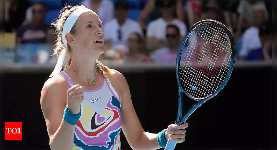 Australian Open: Victoria Azarenka beats Sofia Kenin in battle of former champions | Tennis News – Times of India