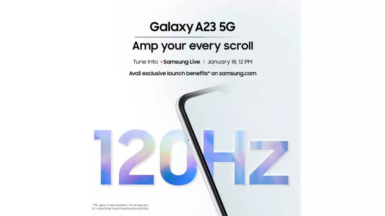 Samsung: Samsung Galaxy A23 5G: Samsung confirms Galaxy A23 5G, Galaxy A14  5G sale date: Key specs revealed
