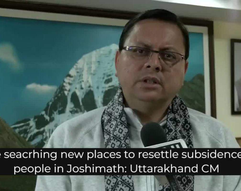 
We'll resettle subsidence-hit Joshimath people to new place: Uttarakhand CM
