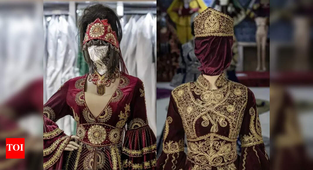 In Afghanistan even the mannequins have the face covered Times of India