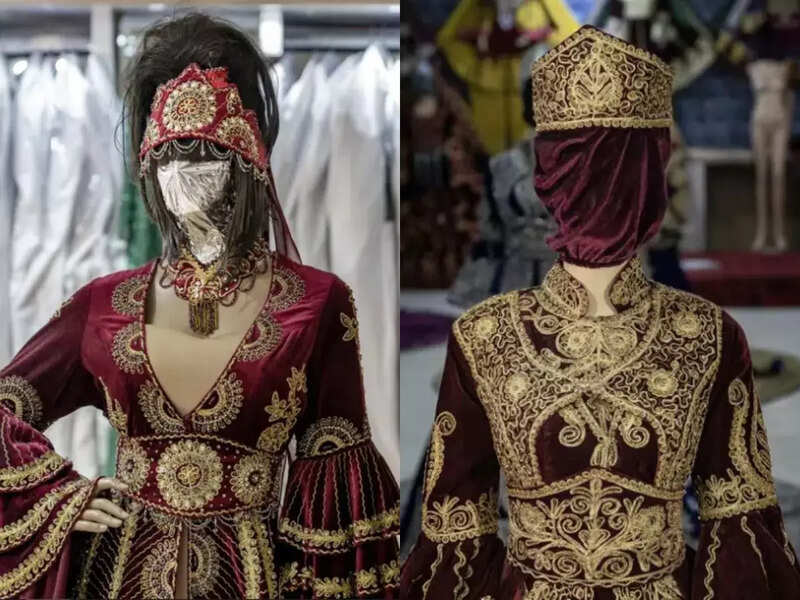 In Afghanistan even the mannequins have the face covered Times of India