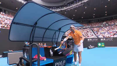 Watch: 'Ball boy took my racquet', bewildered Nadal tells chair umpire