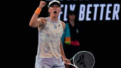 Top seed Iga Swiatek survives tough opening test at Australian Open