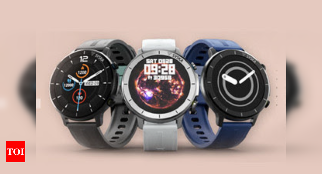 Syska launches Stellar SW280 smartwatch with 7 days battery life, SpO2 and more, priced at Rs 1,599 – Times of India