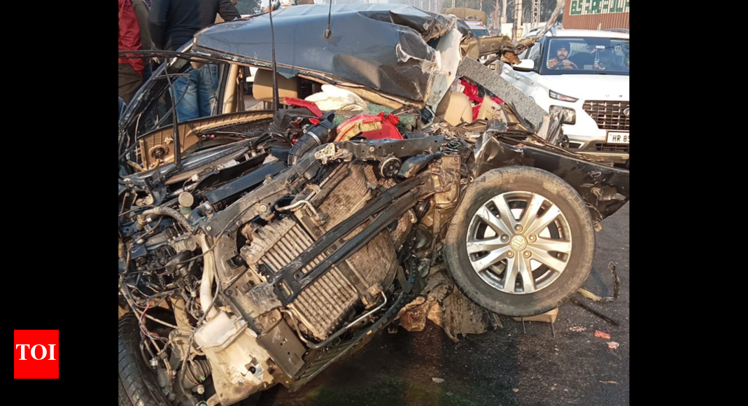 Two killed as car rams into parked truck in Haryana’s Ambala district ...