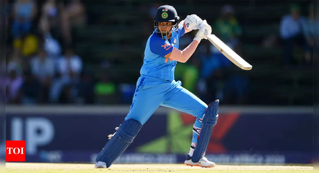 Women’s U-19 T20 World Cup: Shafali Verma, Shweta Sehrawat’s blitzkrieg help India crush UAE | Cricket News – Times of India