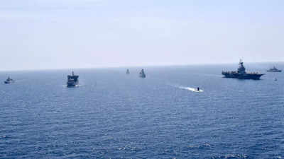 India & France kick off high-voltage Varuna naval exercise in Arabian Sea