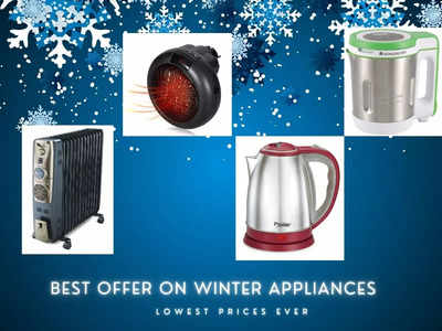 Amazon Sale: Save Up to Rs 5,000 Room Heaters, Electric Kettles, Water Heaters And Other Winter Appliances