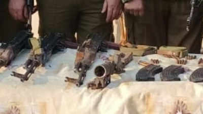 Arms, ammo recovered in J&K