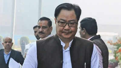 Letter to CJI a follow-up of MoP: Kiren Rijiju to Arvind Kejriwal