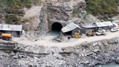 After year of seepage in Chamba project tunnel, repair work starts