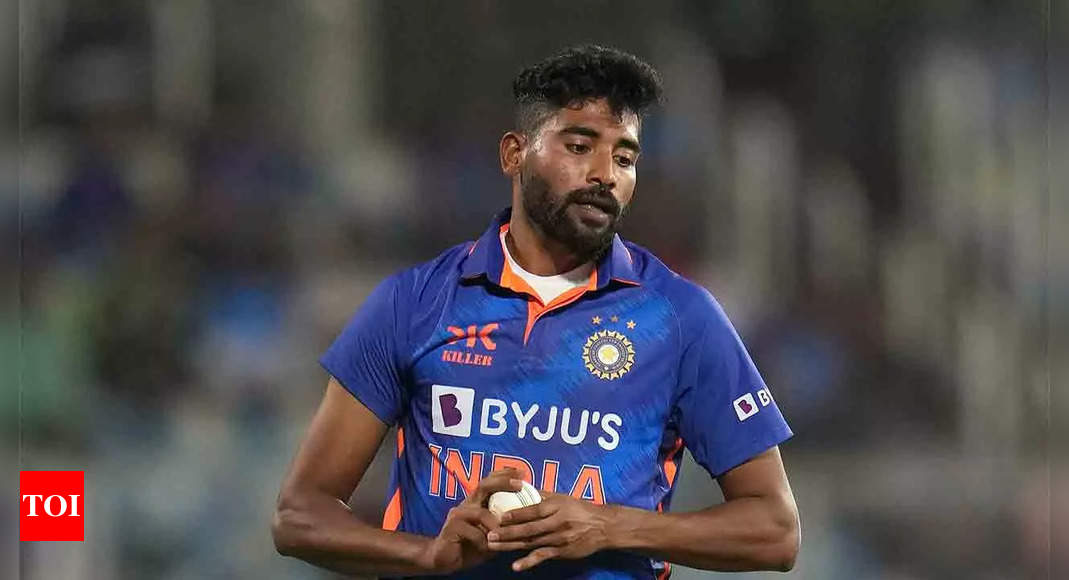 Mohammed Siraj’s stock soars with wobble-seam delivery | Cricket News – Times of India