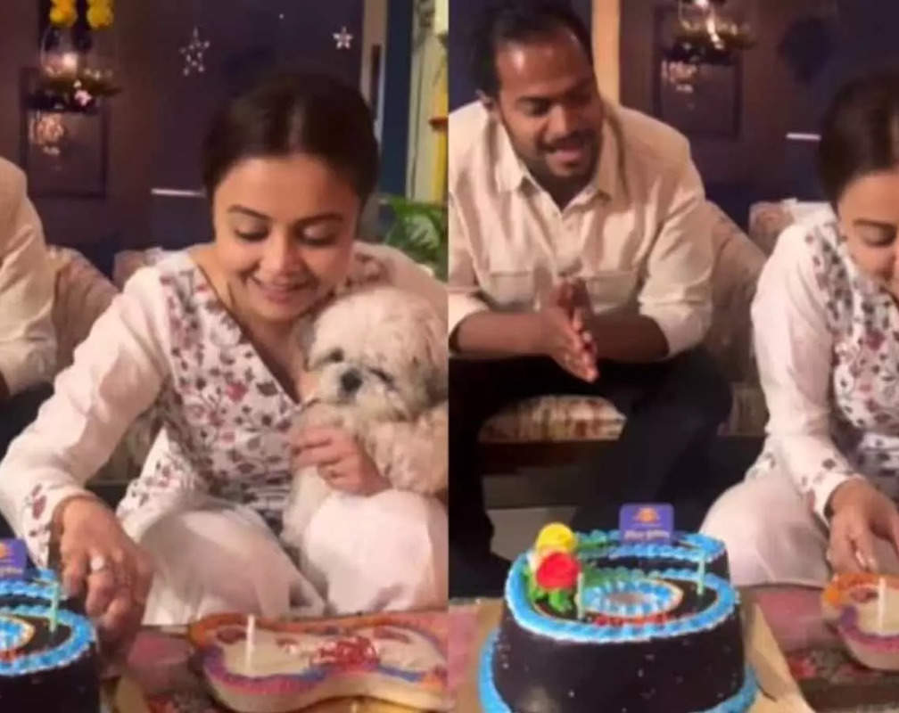 
Devoleena Bhattacharjee gives a befitting reply to those trolling her for 'wasting' cake on her pet dog's birthday

