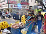 Bengaluru’s Gandhi Bazaar came alive as Sankranti shoppers stepped out