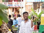 Bengaluru’s Gandhi Bazaar came alive as Sankranti shoppers stepped out