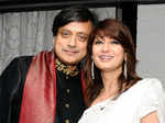 Shashi & Sunanda Tharoor's anniv.