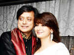 Shashi & Sunanda Tharoor's anniv.