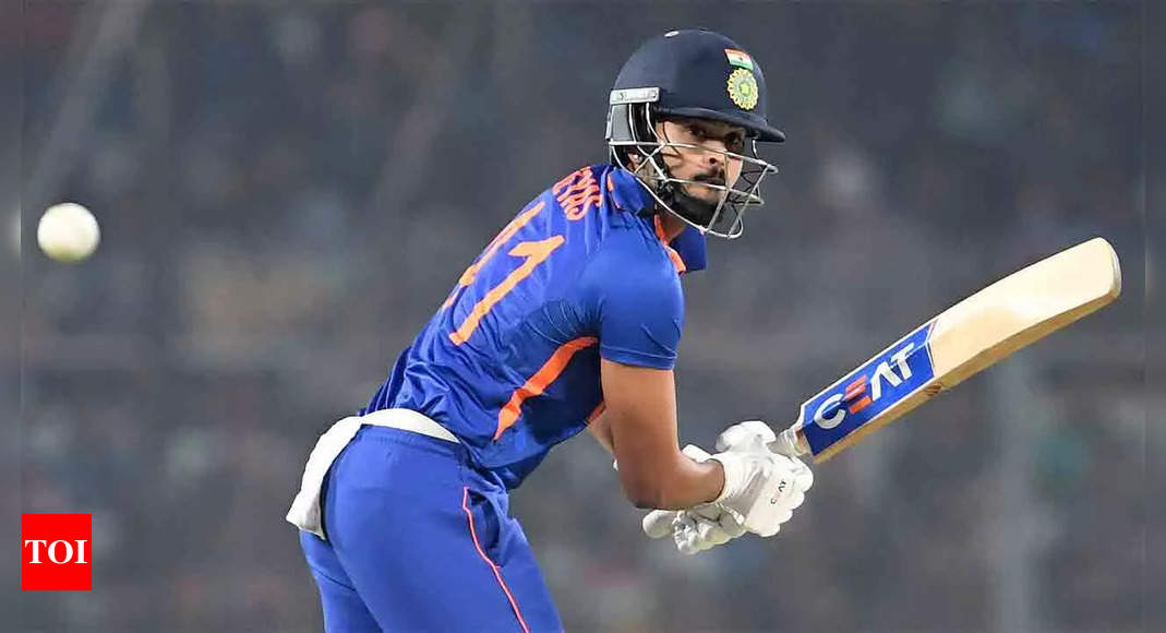 India vs New Zealand: Shreyas Iyer ruled out of ODI series | Cricket News – Times of India