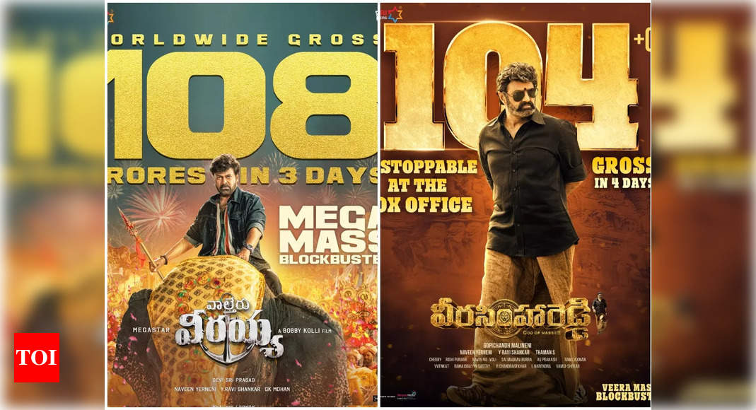 ‘Waltair Veerayya’ vs ‘Veera Simha Reddy’: Here is why Chiranjeevi’s film took an upper edge over Balakrishna’s action drama at the Tollywood Box-office this Sankranthi! – Times of India