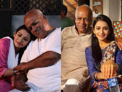 Jui Gadkari is delighted to work with senior actor Narayan Jadhav in Tharla Tar Mag after 11 years