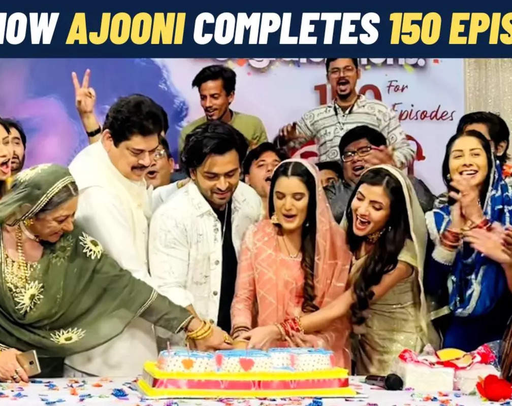 
Ajooni cast celebrates 150 episodes milestone; Ayushi Khurana thanks fans

