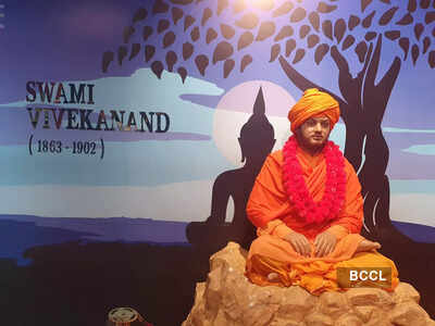 Wax figure of Swami Vivekananda unveiled at Jaipur Wax Museum