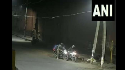 CCTV footage shows man being kicked, robbed by bike-borne men in Delhi