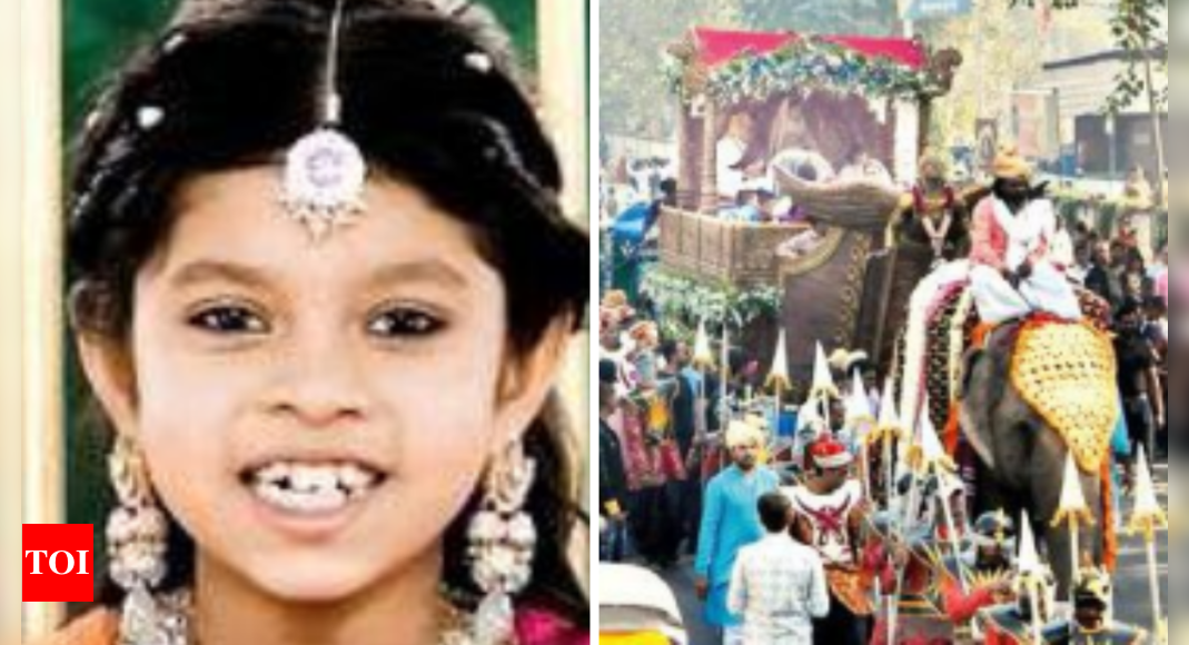 8 Year Old Girl Of Diamond Baron To Take Diksha Today In Surat Surat