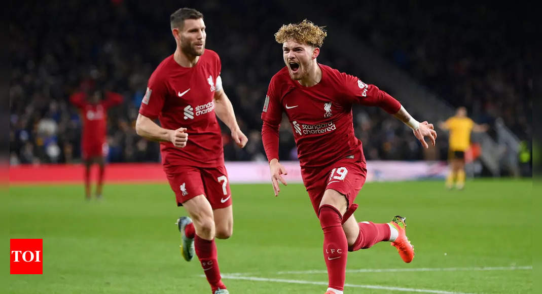 Elliott’s rocket sends troubled Liverpool into FA Cup fourth round | Football News – Times of India