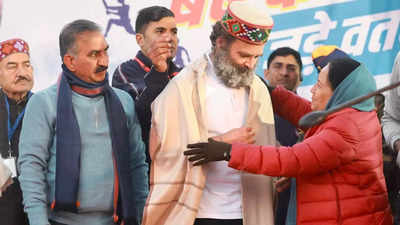 Rahul Gandhi's 'Bharat Jodo Yatra' enters Himachal Pradesh