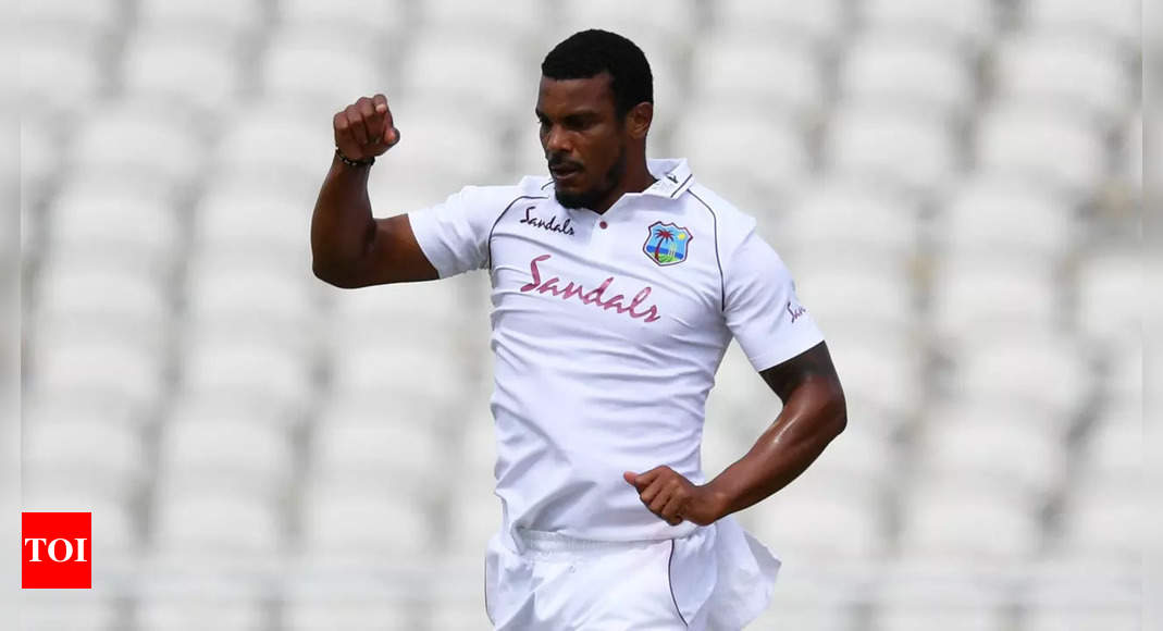 West Indies recall Shannon Gabriel for Test series in Zimbabwe | Cricket News – Times of India