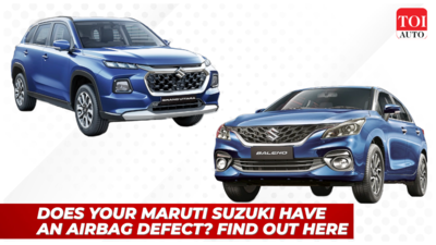 Maruti Suzuki recalls over 17,000 vehicles for airbag defect: Is your car affected?