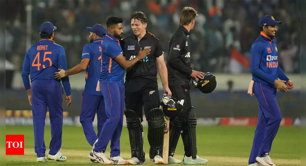 IND vs NZ 1st ODI Live Score Updates: India look to maintain victory momentum against New Zealand  – The Times of India