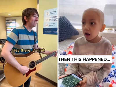 'Hey There Delilah' singer Plain White T's Tom Higgenson surprises young cancer patient with live performance