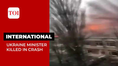 Ukraine Interior Affairs Minister Denys Monastyrsky, 15 others killed in helicopter crash