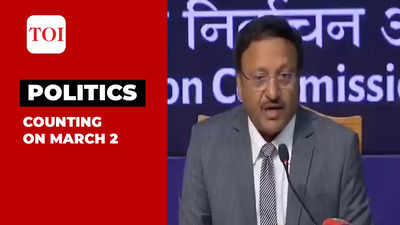 EC announces assembly election dates for Tripura, Nagaland and Meghalaya