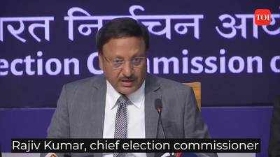 Rajiv Kumar, chief election commissioner, announces assembly poll dates for Tripura, Meghalaya and Nagaland