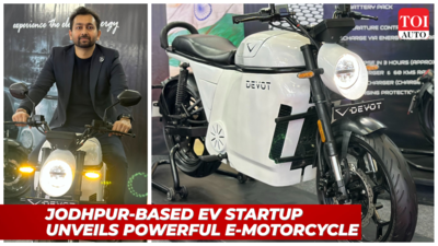 DEVOT Motors: Jodhpur-based EV startup unveils e-motorcycle with 200 km range, 120 kmph top speed