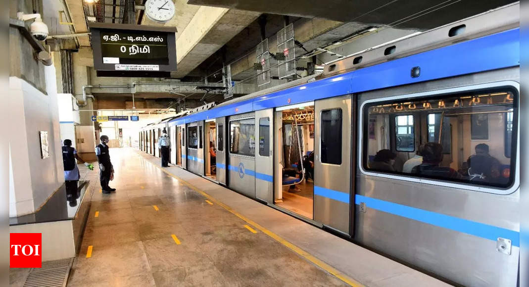 जानना चाहते हैं कि पोंगल के दौरान चेन्नई मेट्रो ट्रेनों में कितने लोगों ने यात्रा की?  |  चेन्नई समाचार – टाइम्स ऑफ इंडिया