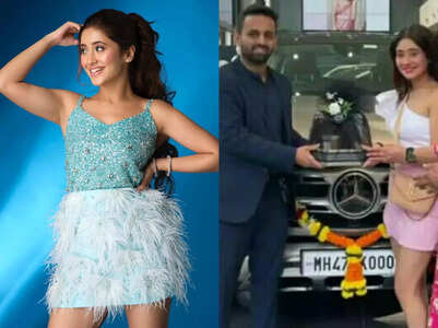 Shivangi Joshi buys a luxury car
