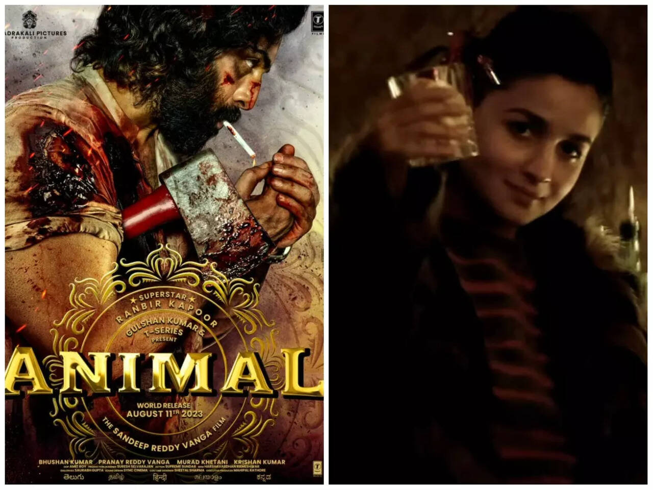 Alia Bhatt's Hollywood debut film 'Heart Of Stone' to clash with hubby  Ranbir Kapoor's 'Animal' on August 11 | Hindi Movie News - Times of India