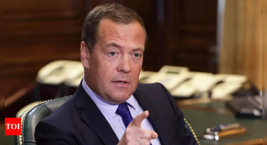 Putin ally Medvedev warns of nuclear war if Russia defeated in Ukraine – Times of India